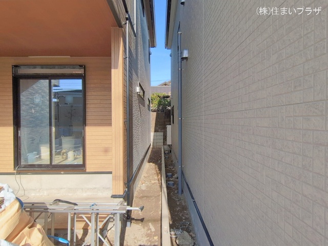 愛知県稲沢市駅前1丁目の新築戸建て外構写真 2026年1月18日撮影