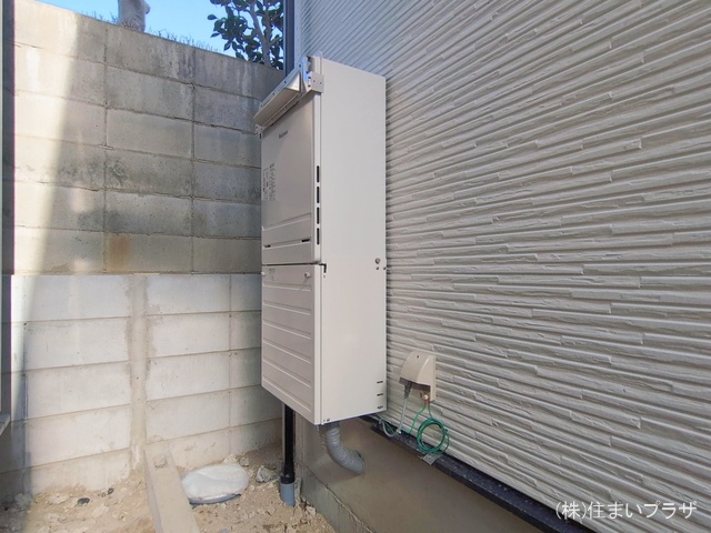 愛知県稲沢市駅前1丁目の新築戸建て外構写真 2026年1月18日撮影