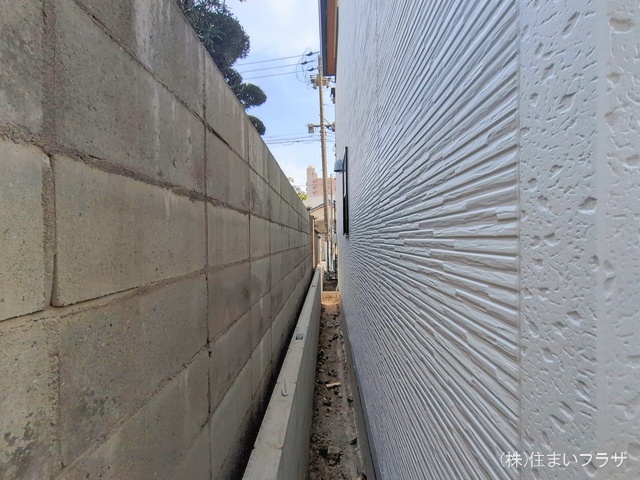 愛知県稲沢市駅前1丁目の新築戸建て外構写真 2026年1月18日撮影