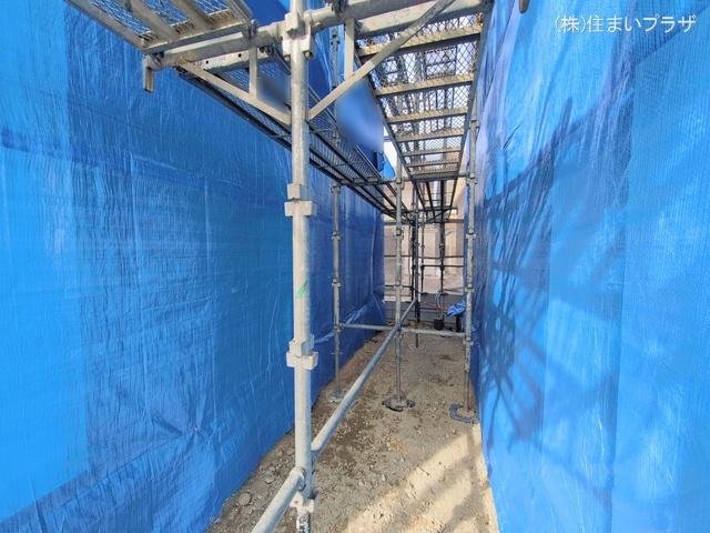 愛知県江南市古知野町　宮裏の新築戸建て上棟写真 2026年1月19日撮影