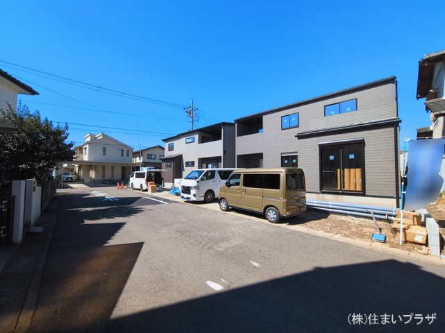 愛知県江南市古知野町　宮裏の新築戸建て外構写真 2026年3月3日撮影