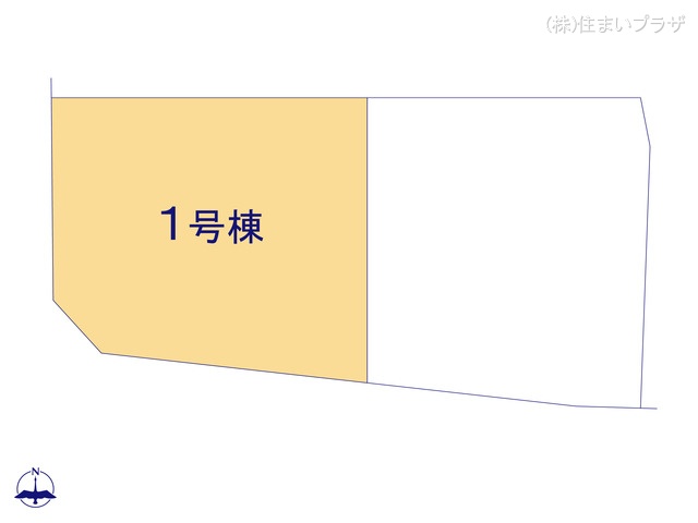 愛知県江南市古知野町　宮裏の新築戸建て全体区画図 ※図面と異なる場合は現況を優先
