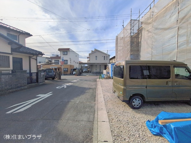 愛知県江南市古知野町　宮裏の新築戸建て上棟写真 2026年1月19日撮影