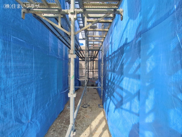 愛知県江南市古知野町　宮裏の新築戸建て上棟写真 2026年1月19日撮影