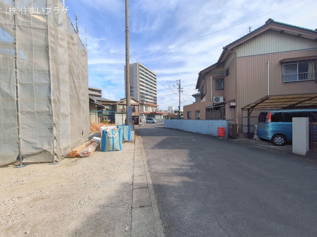 愛知県江南市古知野町　宮裏の新築戸建て上棟写真 2026年1月19日撮影