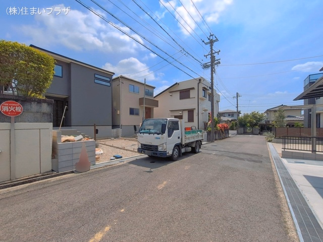 愛知県春日井市高森台５丁目の新築戸建て外構写真 2026年5月24日撮影
