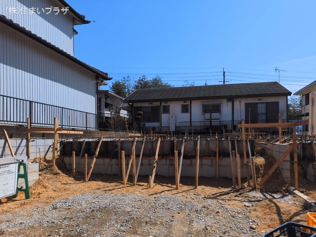 愛知県春日井市高森台5丁目の新築戸建て基礎写真 2026年3月4日撮影
