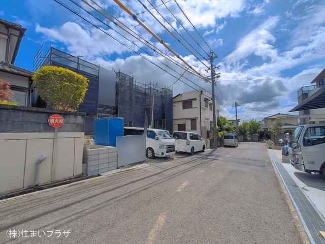 愛知県春日井市高森台5丁目の新築戸建てシート写真 2026年4月26日撮影
