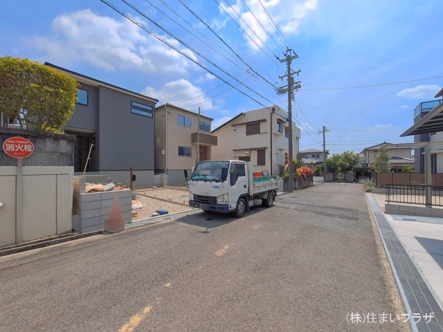 愛知県春日井市高森台5丁目の新築戸建て外構写真 2026年5月24日撮影