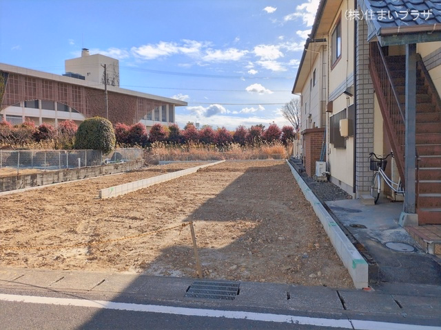 愛知県小牧市小牧2丁目の新築戸建て更地・土地写真 2026年1月21日撮影