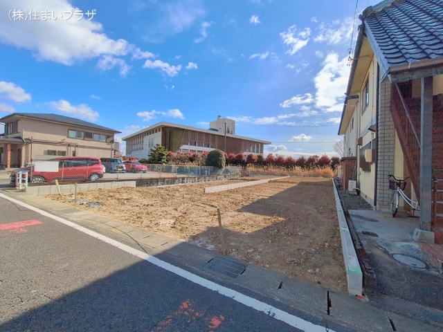 愛知県小牧市小牧2丁目の新築戸建て更地・土地写真 2026年1月21日撮影