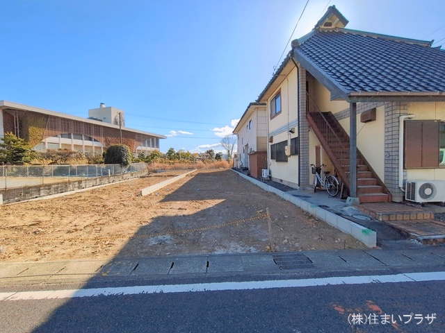 愛知県小牧市小牧2丁目の新築戸建て更地・土地写真 2026年2月8日撮影