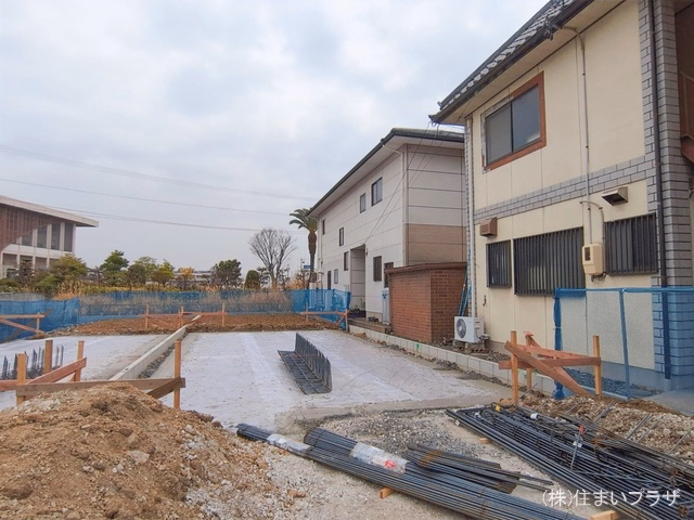 愛知県小牧市小牧2丁目の新築戸建て基礎写真 2026年2月26日撮影