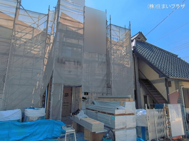 愛知県小牧市小牧2丁目の新築戸建てシート写真 2026年4月2日撮影