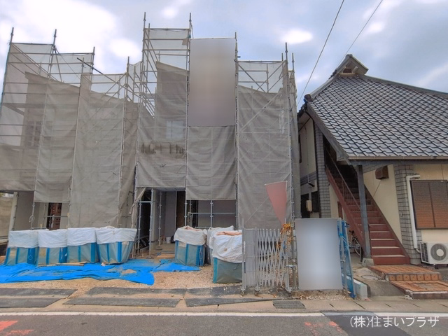 愛知県小牧市小牧2丁目の新築戸建てシート写真 2026年4月21日撮影