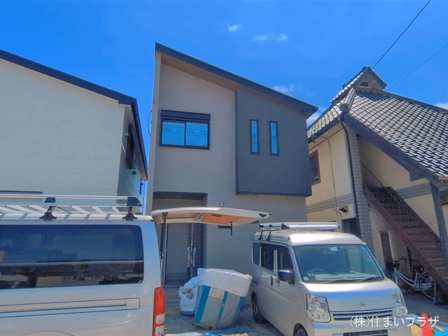 愛知県小牧市小牧2丁目の新築戸建て外構写真 2026年5月6日撮影