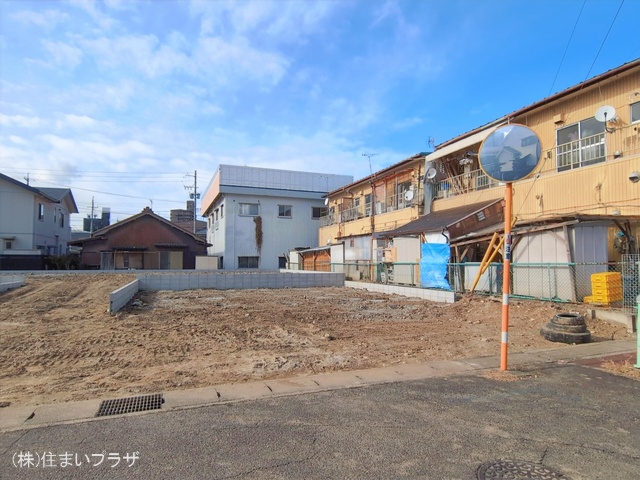愛知県小牧市中央3丁目の新築戸建て更地・土地写真 2026年1月21日撮影