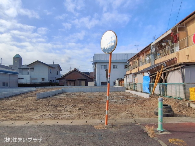 愛知県小牧市中央3丁目の新築戸建て更地・土地写真 2026年1月21日撮影