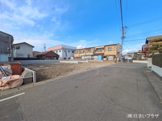 愛知県小牧市中央3丁目の新築戸建て更地・土地写真 2026年1月21日撮影