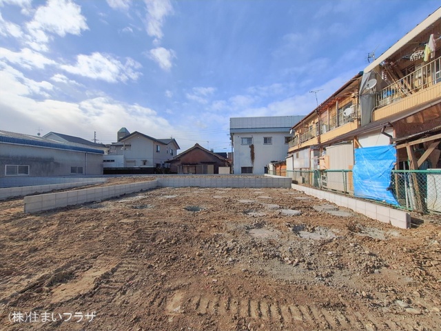 愛知県小牧市中央3丁目の新築戸建て更地・土地写真 2026年1月21日撮影