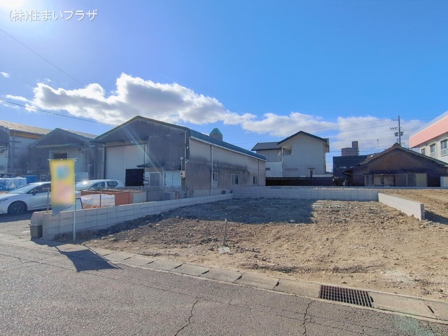 愛知県小牧市中央3丁目の新築戸建て更地・土地写真 2026年2月8日撮影