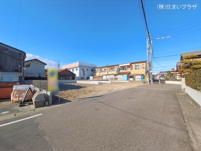 愛知県小牧市中央3丁目の新築戸建て更地・土地写真 2026年2月8日撮影