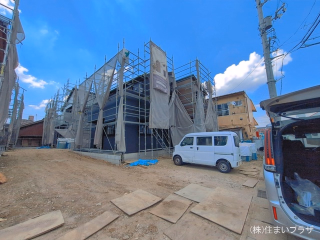 愛知県小牧市中央３丁目の新築戸建て外構写真 2026年6月11日撮影