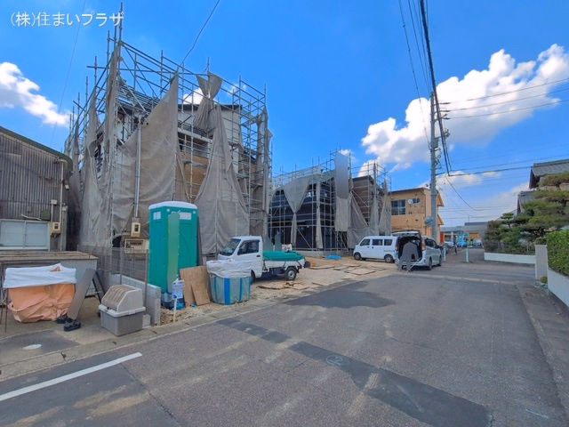愛知県小牧市中央３丁目の新築戸建て外構写真 2026年6月11日撮影