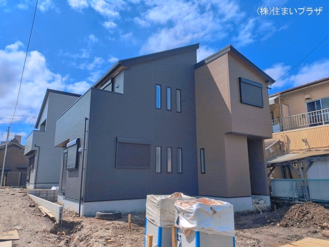 愛知県小牧市中央３丁目の新築戸建て外構写真 2026年7月1日撮影