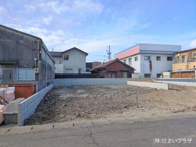 愛知県小牧市中央３丁目の新築戸建て更地・土地写真 2026年1月21日撮影
