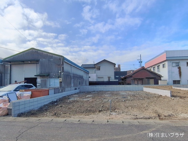 愛知県小牧市中央３丁目の新築戸建て更地・土地写真 2026年1月21日撮影