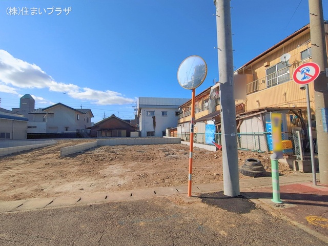 愛知県小牧市中央３丁目の新築戸建て更地・土地写真 2026年2月8日撮影