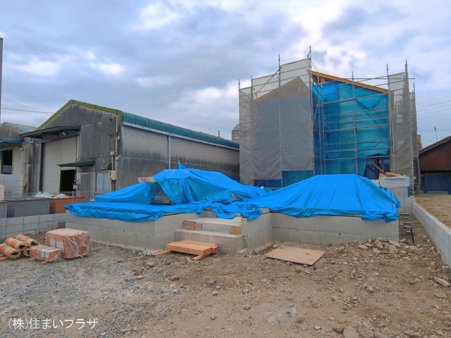 愛知県小牧市中央３丁目の新築戸建て基礎写真 2026年4月21日撮影