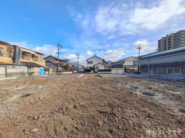 愛知県小牧市中央３丁目の新築戸建て更地・土地写真 2026年1月21日撮影