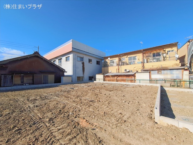 愛知県小牧市中央３丁目の新築戸建て更地・土地写真 2026年2月8日撮影