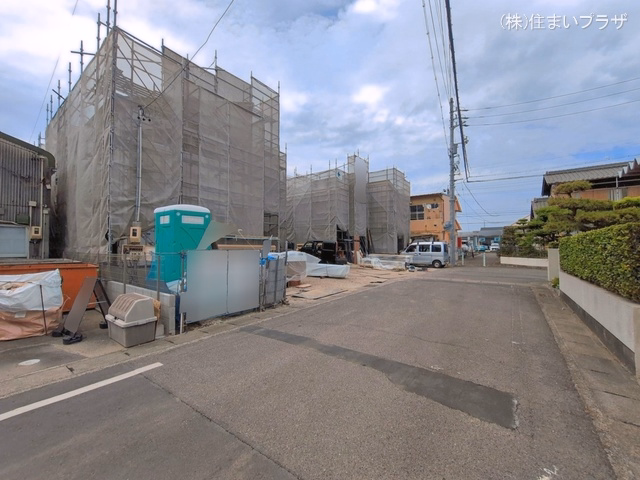 愛知県小牧市中央３丁目の新築戸建てシート写真 2026年5月19日撮影