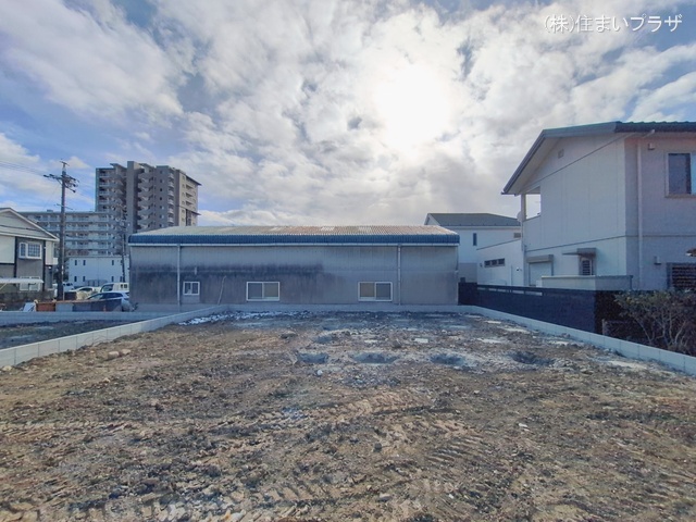 愛知県小牧市中央３丁目の新築戸建て更地・土地写真 2026年1月21日撮影