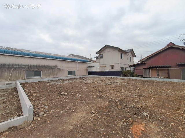愛知県小牧市中央３丁目の新築戸建て更地・土地写真 2026年2月26日撮影