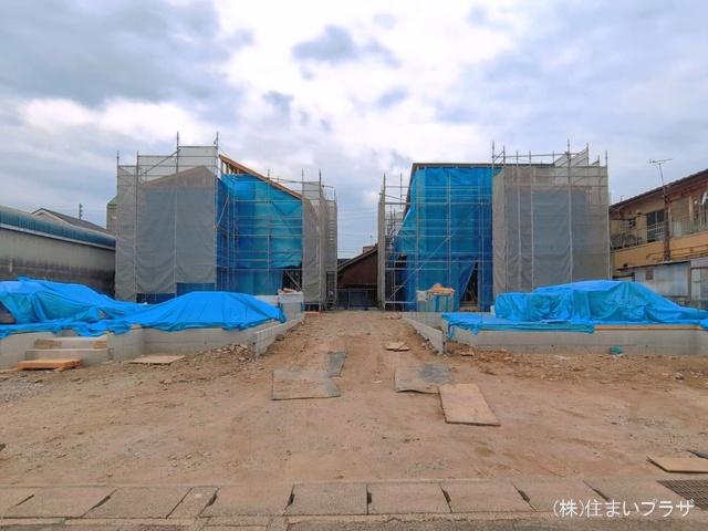 愛知県小牧市中央３丁目の新築戸建て上棟写真 2026年4月21日撮影