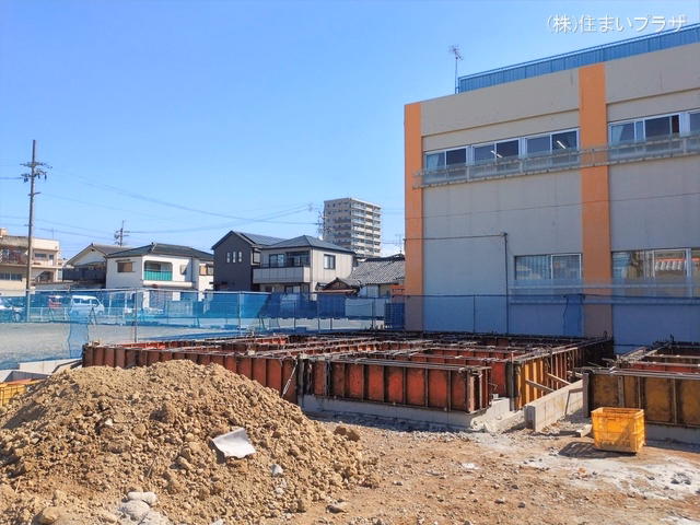 愛知県春日井市八事町1丁目の新築戸建て基礎写真 2026年2月17日撮影