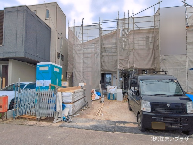 愛知県小牧市小牧1丁目の新築戸建てシート写真 2026年4月21日撮影
