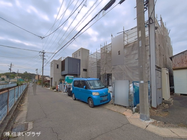 愛知県小牧市小牧1丁目の新築戸建てシート写真 2026年4月21日撮影