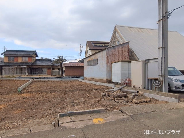 愛知県小牧市小牧1丁目の新築戸建て更地・土地写真 2026年2月5日撮影