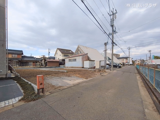 愛知県小牧市小牧1丁目の新築戸建て更地・土地写真 2026年2月5日撮影