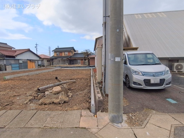 愛知県小牧市小牧1丁目の新築戸建て更地・土地写真 2026年2月5日撮影