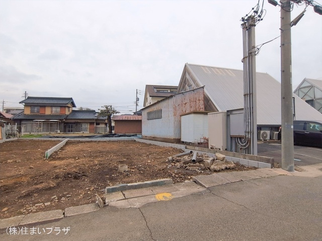 愛知県小牧市小牧1丁目の新築戸建て更地・土地写真 2026年2月26日撮影