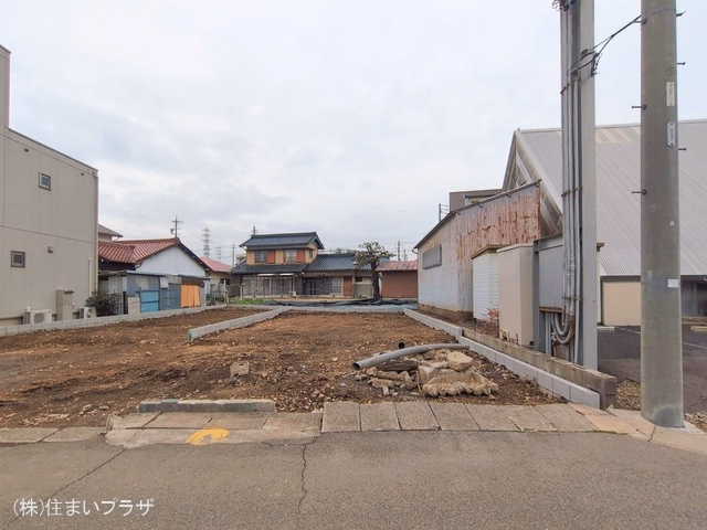 愛知県小牧市小牧1丁目の新築戸建て更地・土地写真 2026年2月26日撮影