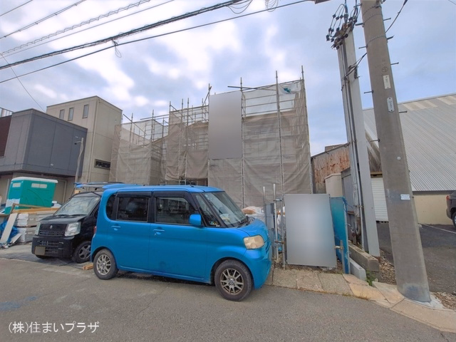 愛知県小牧市小牧1丁目の新築戸建てシート写真 2026年4月21日撮影