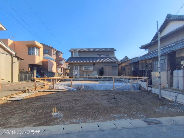 愛知県一宮市丹陽町　重吉字新田郷の新築戸建て基礎写真 2026年2月8日撮影