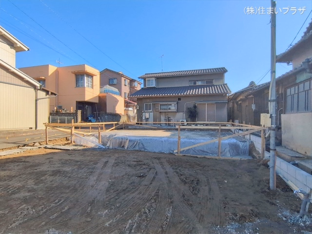 愛知県一宮市丹陽町　重吉字新田郷の新築戸建て基礎写真 2026年2月8日撮影